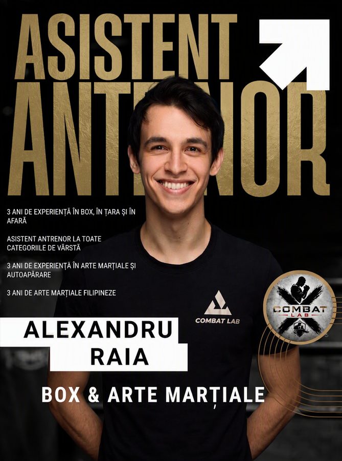 Alexandru Raia, asistent antrenor la Combat Lab